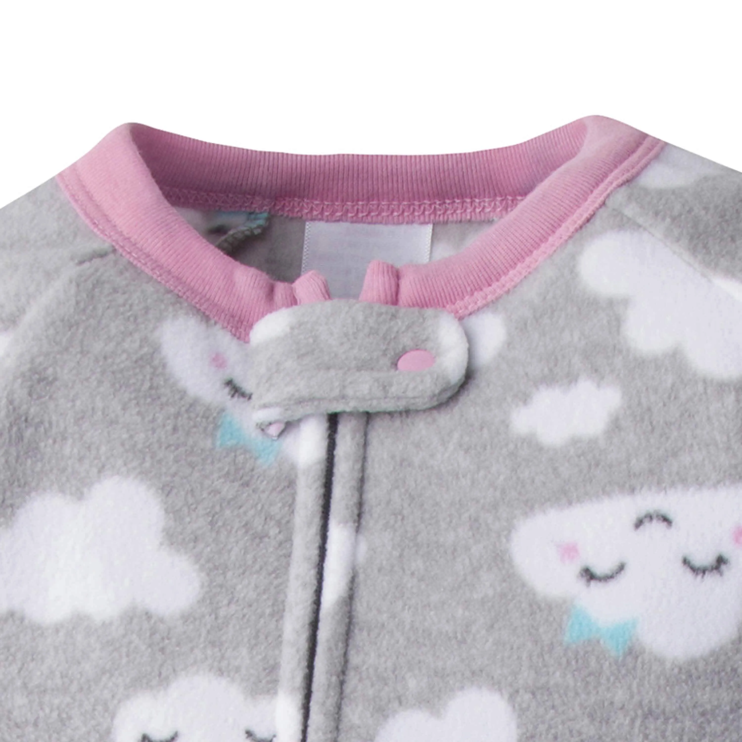 2-Pack Baby & Toddler Girls Dreaming Fleece Pajamas