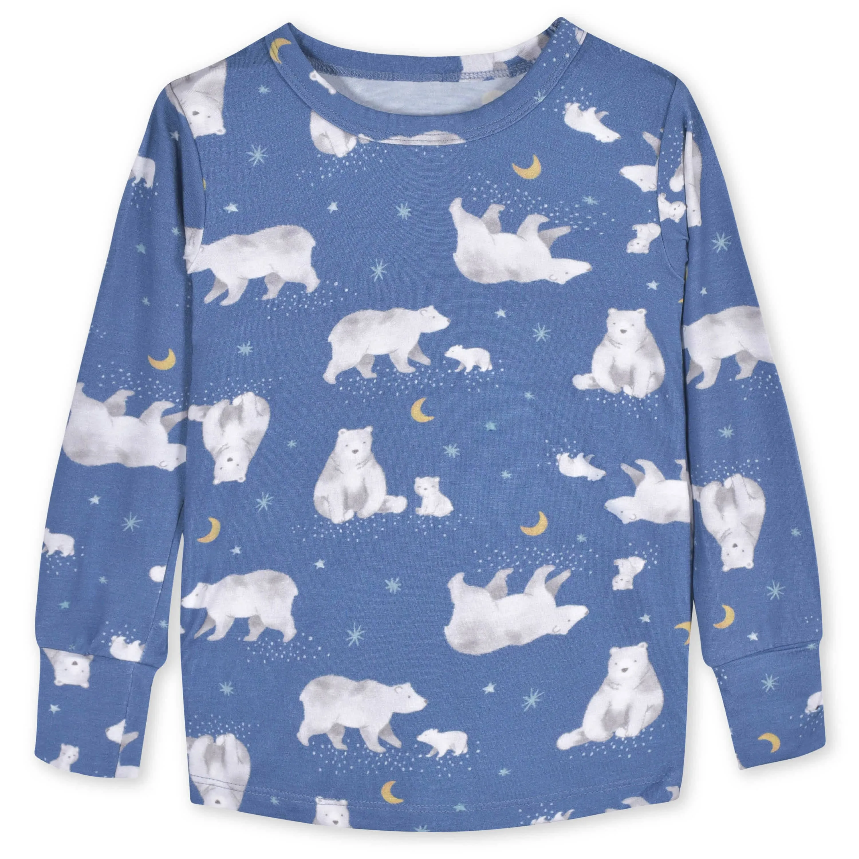 2-Piece Infant & Toddler Polar Night Buttery Soft Viscose Made from Eucalyptus Snug Fit Pajamas