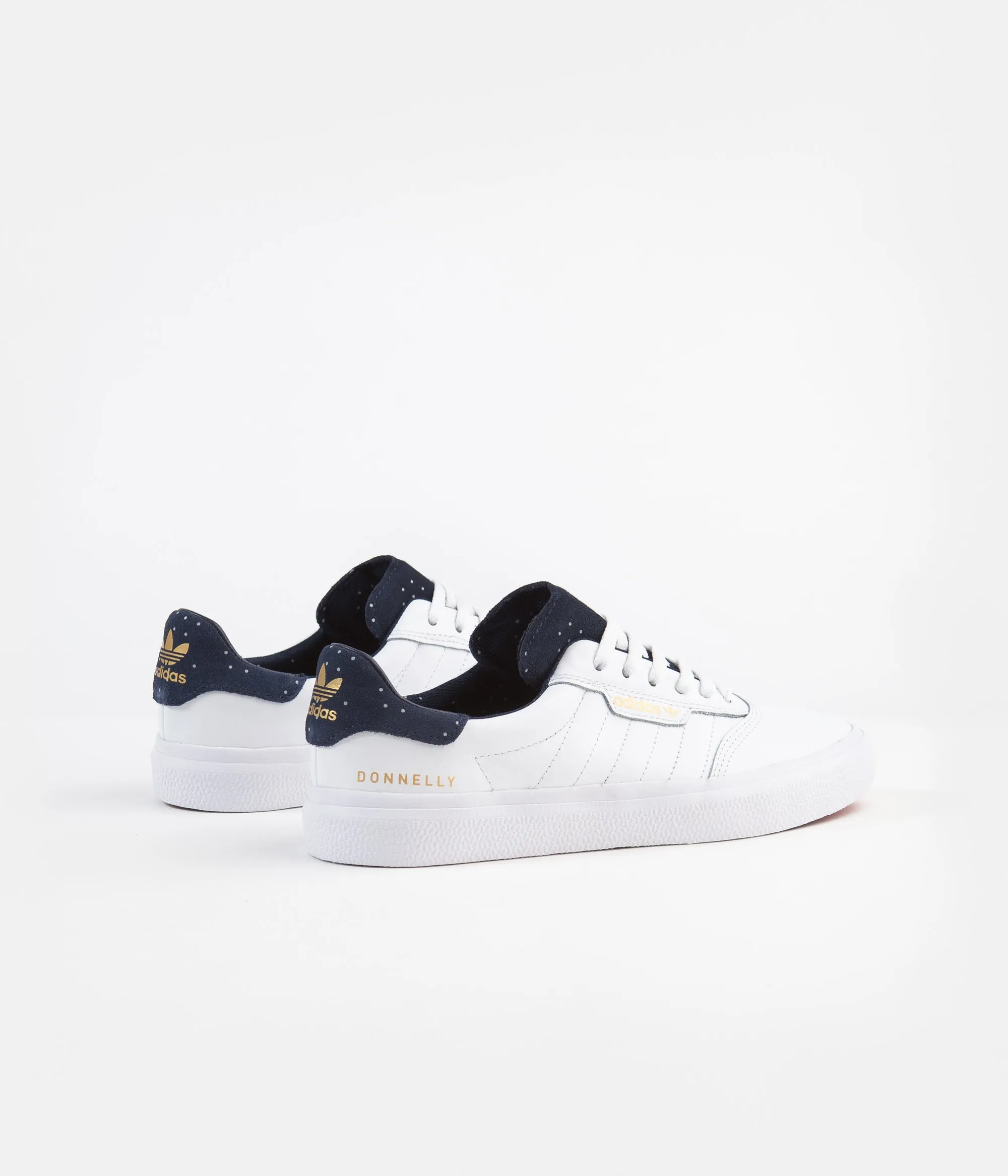 Adidas 3MC 'Jake Donnelly' Shoes - White / Collegiate Navy / Gold Metallic