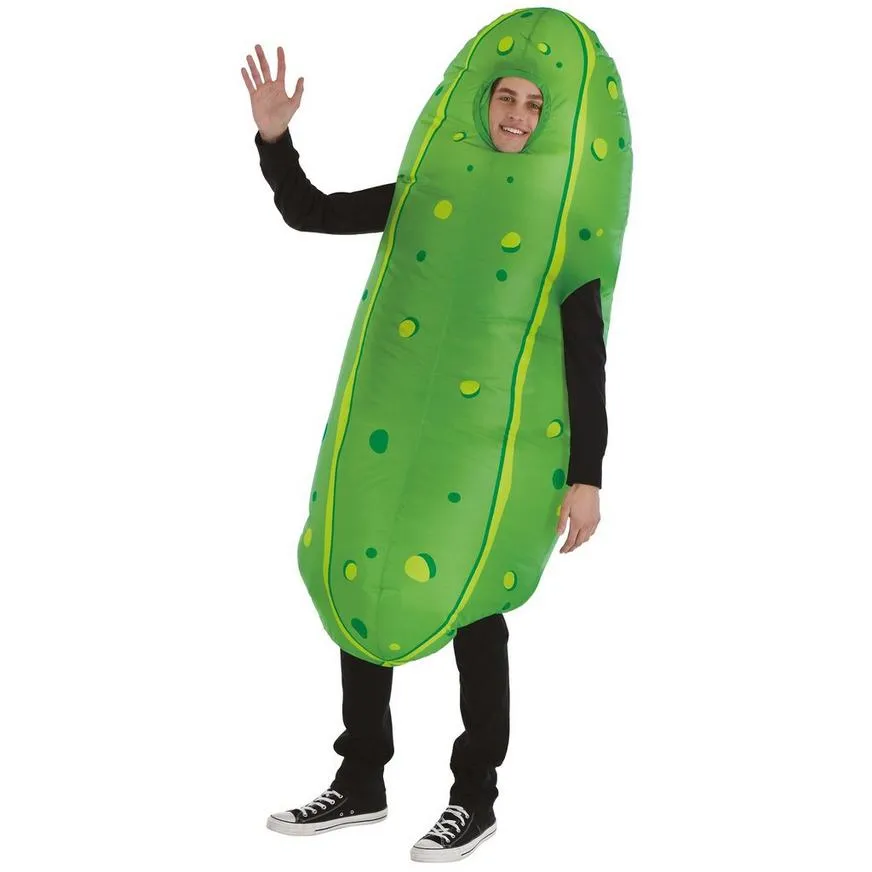 Adult Inflatable Pickle Costume | 1 ct