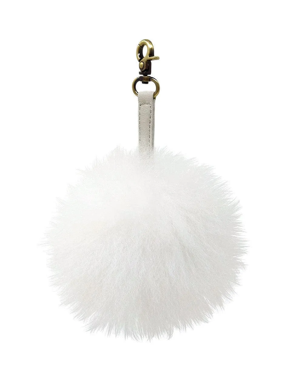 Alpaca Fur Fluff Ball - Pom Pom Key Accessory