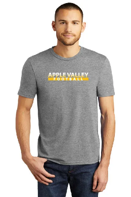 AV Football - District Short Sleeve Tee Grey Frost