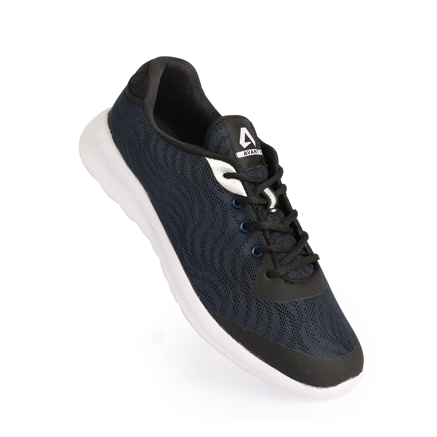 Avant Men's Mesh Performance Running & Gym Shoes - Navy Blue