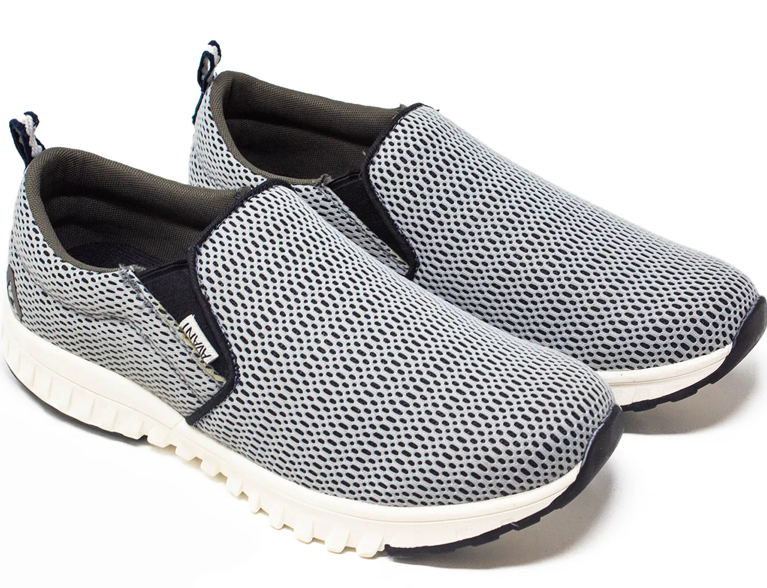 Avant Men's Single Mesh Slip On Sports Shoes - Grey