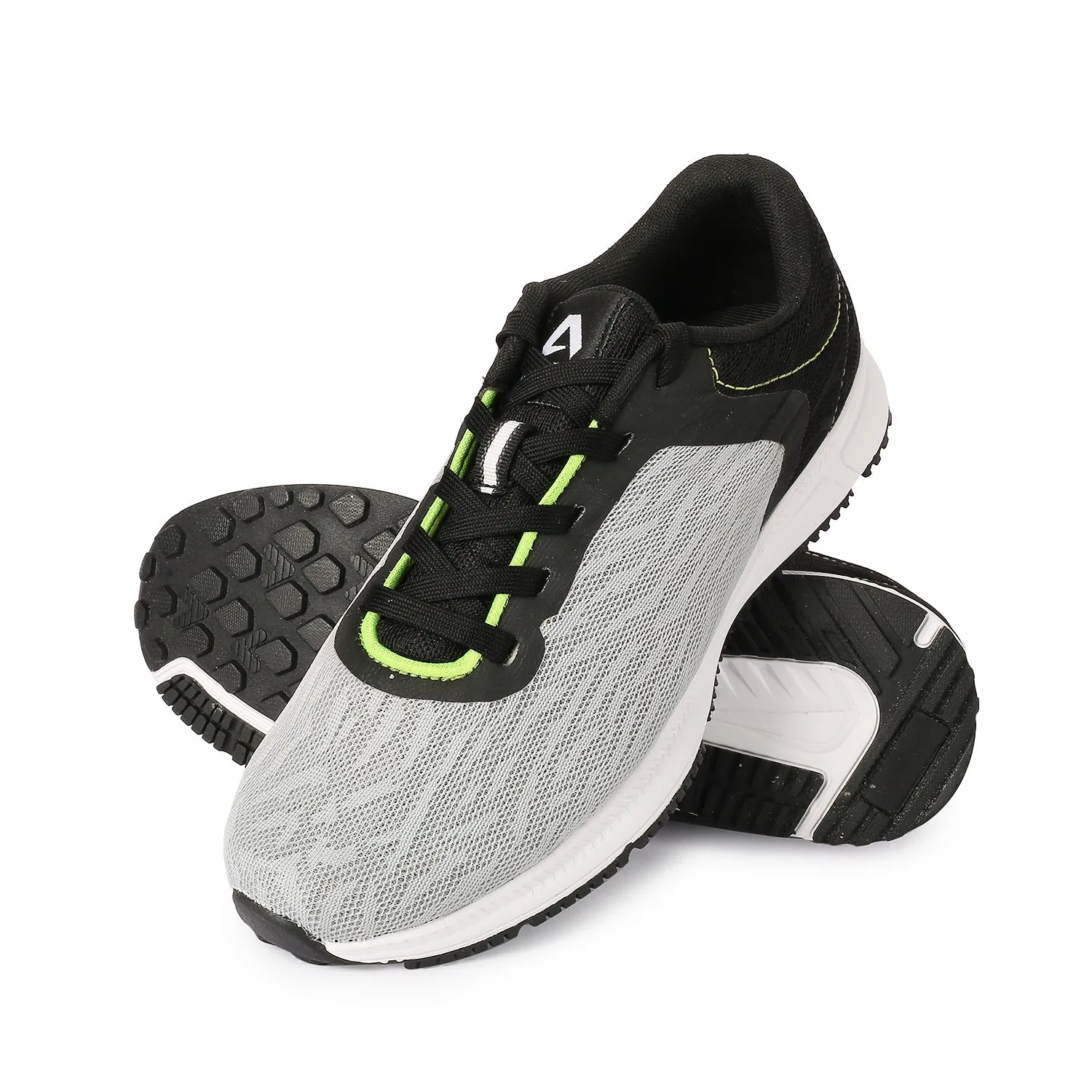 Avant Men's Stark Running & Gym shoes - Grey/Black