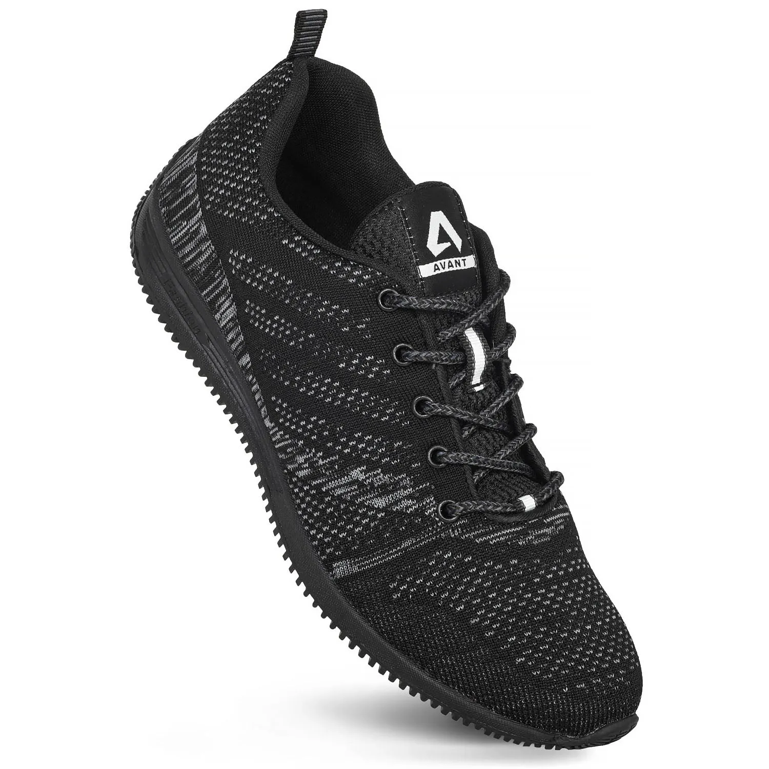 Avant Men's Swift Running and Training Shoes - Black/Grey