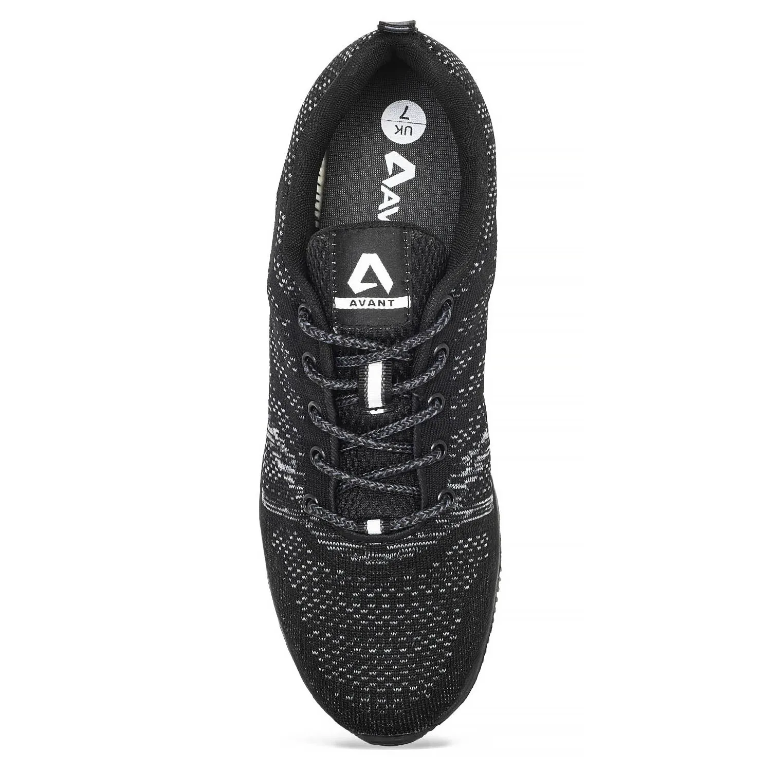 Avant Men's Swift Running and Training Shoes - Black/Grey