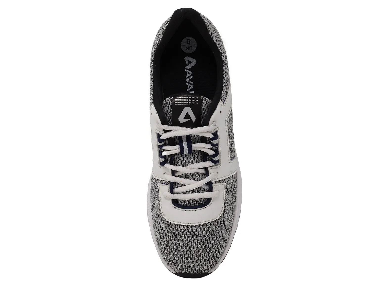 Avant Men's Zod Running and Workout Shoes - Light Grey/White