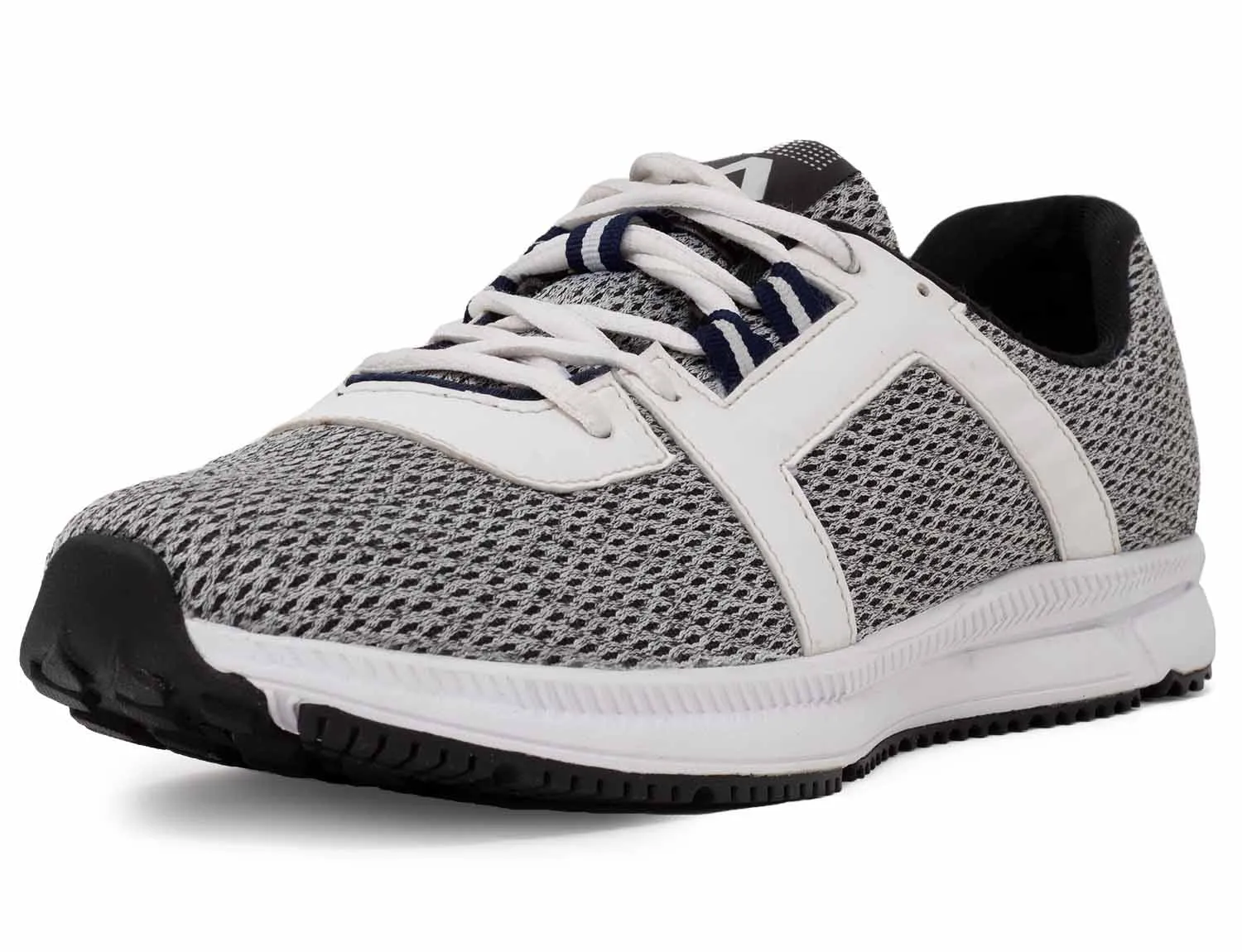 Avant Men's Zod Running and Workout Shoes - Light Grey/White