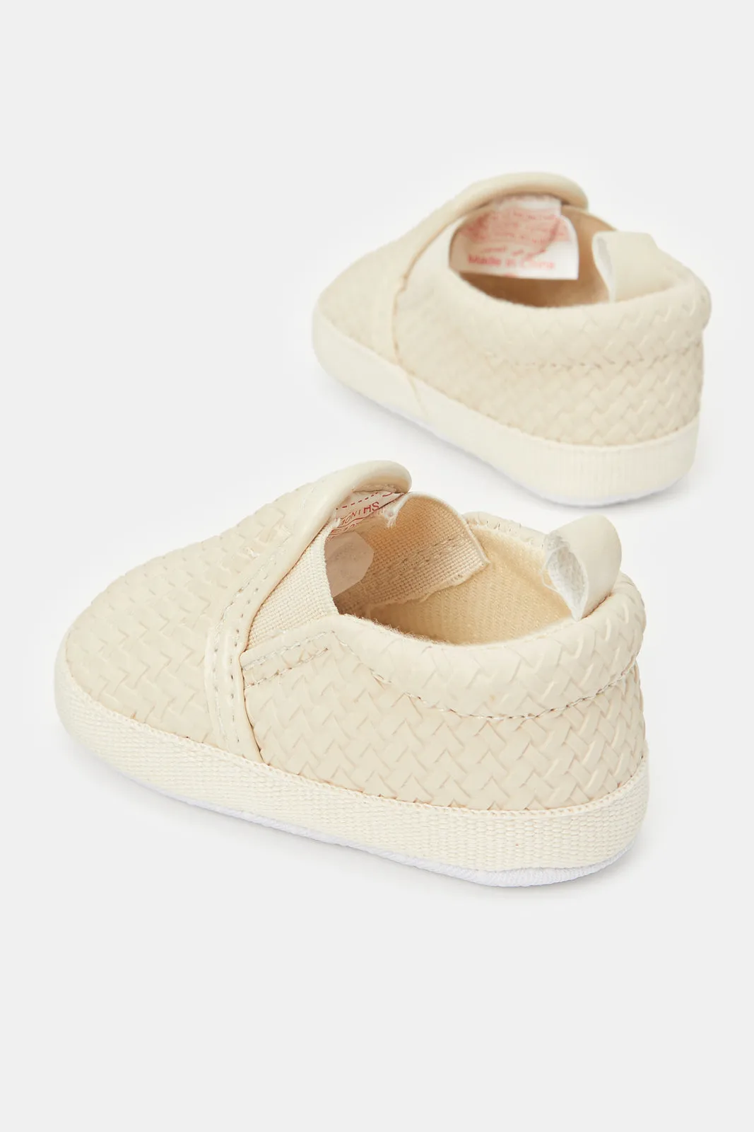 Baby Beige Pram Shoes