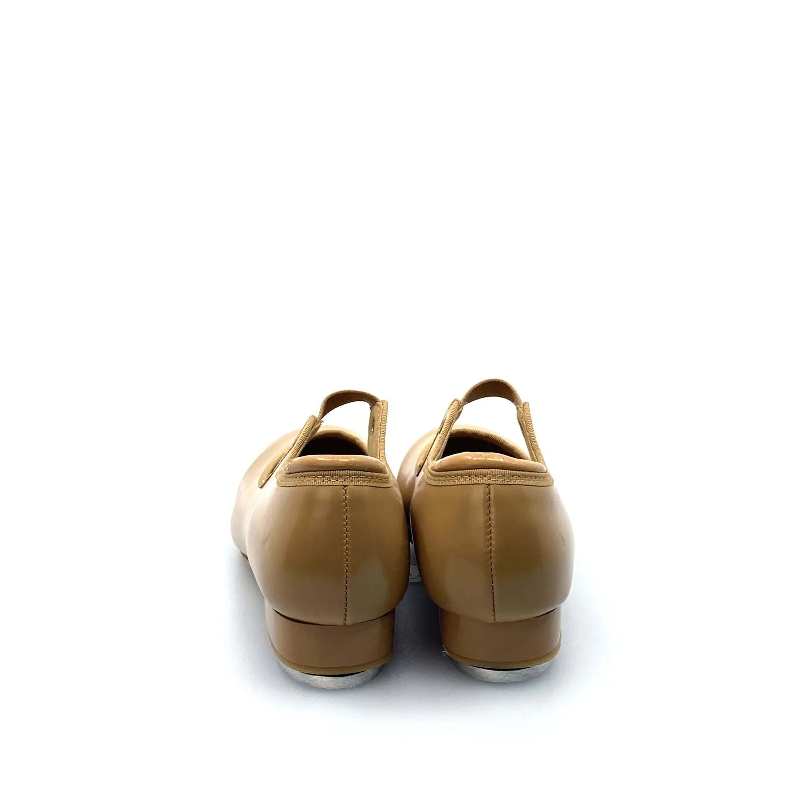 Balera Girls Beige Tap Shoes Size 1.5A