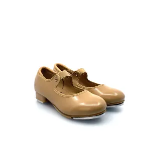 Balera Girls Beige Tap Shoes Size 1.5A