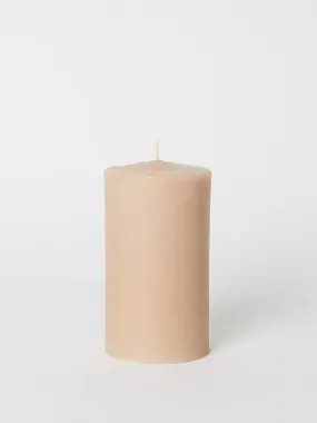 Beeswax Candle Colour Blush Medium