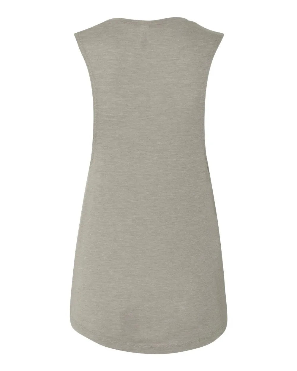 Bella   Canvas 8803 Women's Flowy Scoop Muscle Tank - Heather Stone