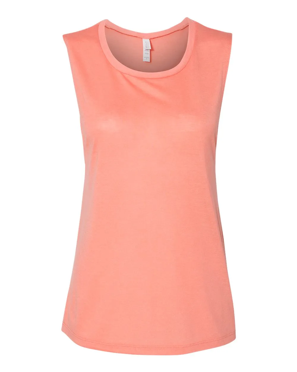 Bella   Canvas 8803 Women's Flowy Scoop Muscle Tank - Sunset