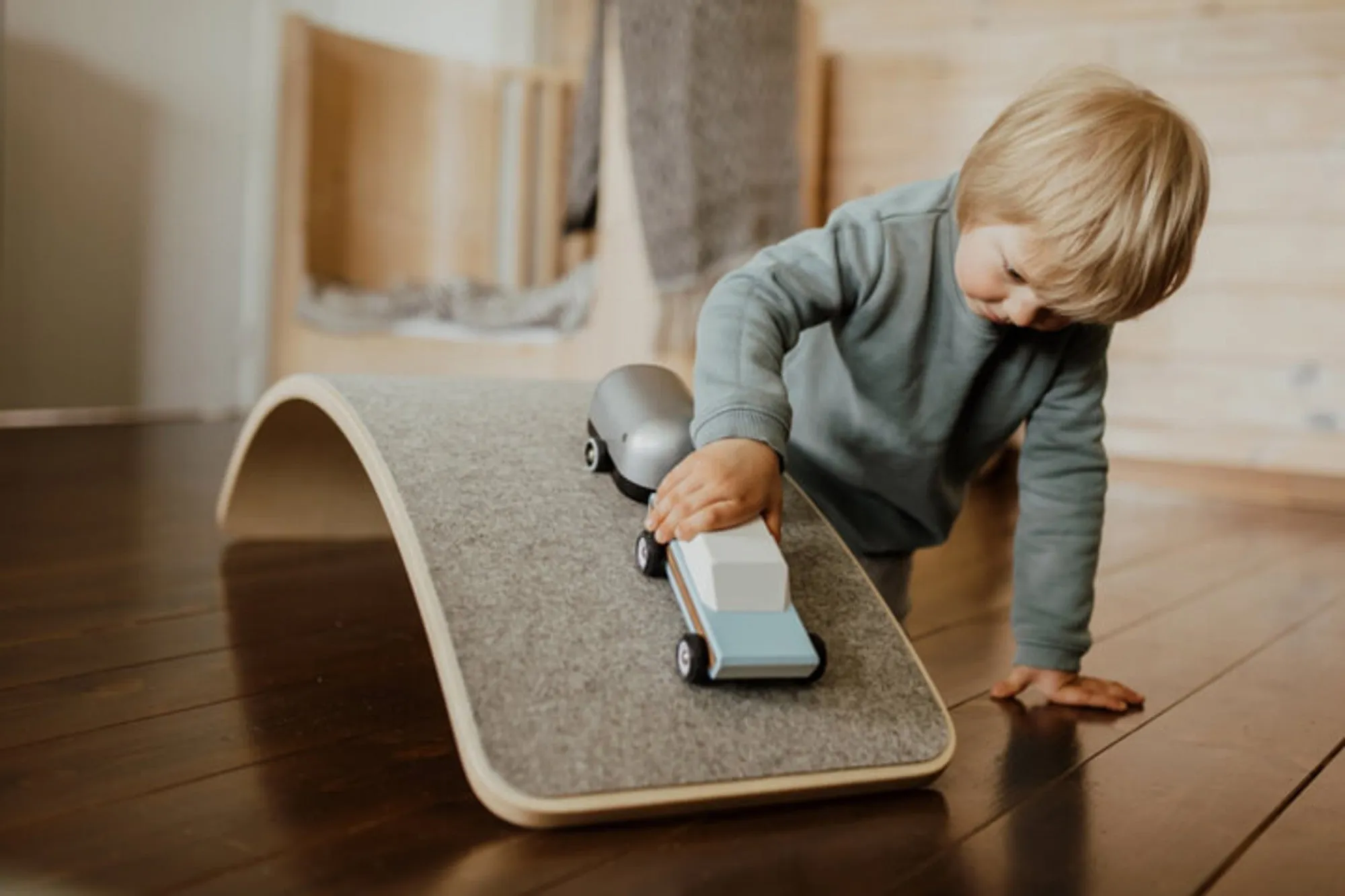 Best Balance Board for kids and adults, handmade European Baltic birch wood with non slip Felt base ideal for balance, exercise, yoga, play and fun.