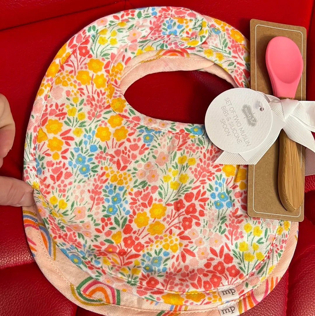 Bib and Spoon Set