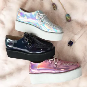 Black Friday AESTHETICS-TUMBLR HOLO CREEPERS