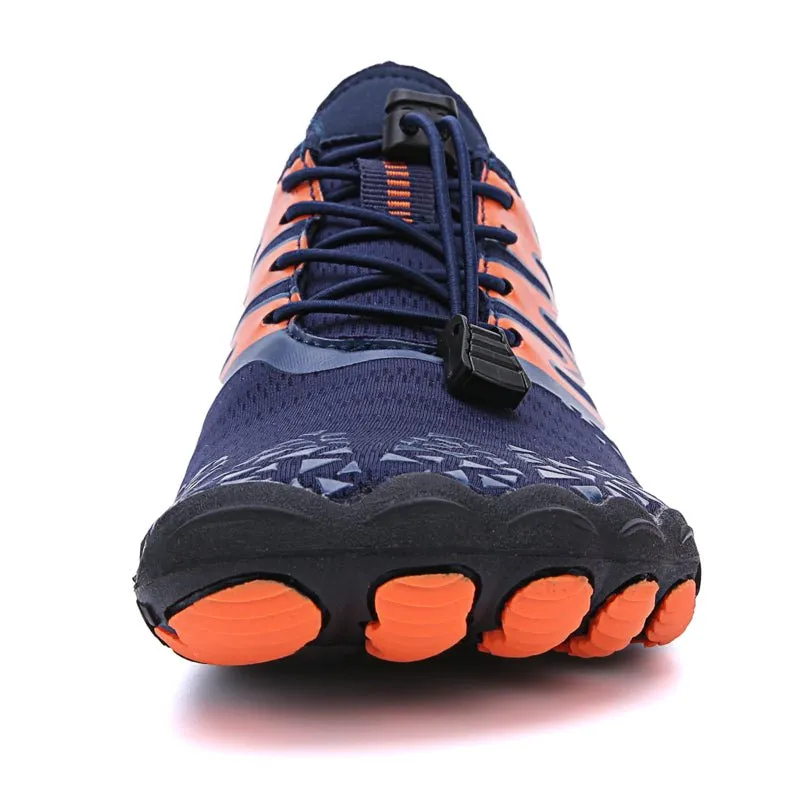 Blue Orange Trail V-Runner Pro - Universal Non-Slip Barefoot Shoes