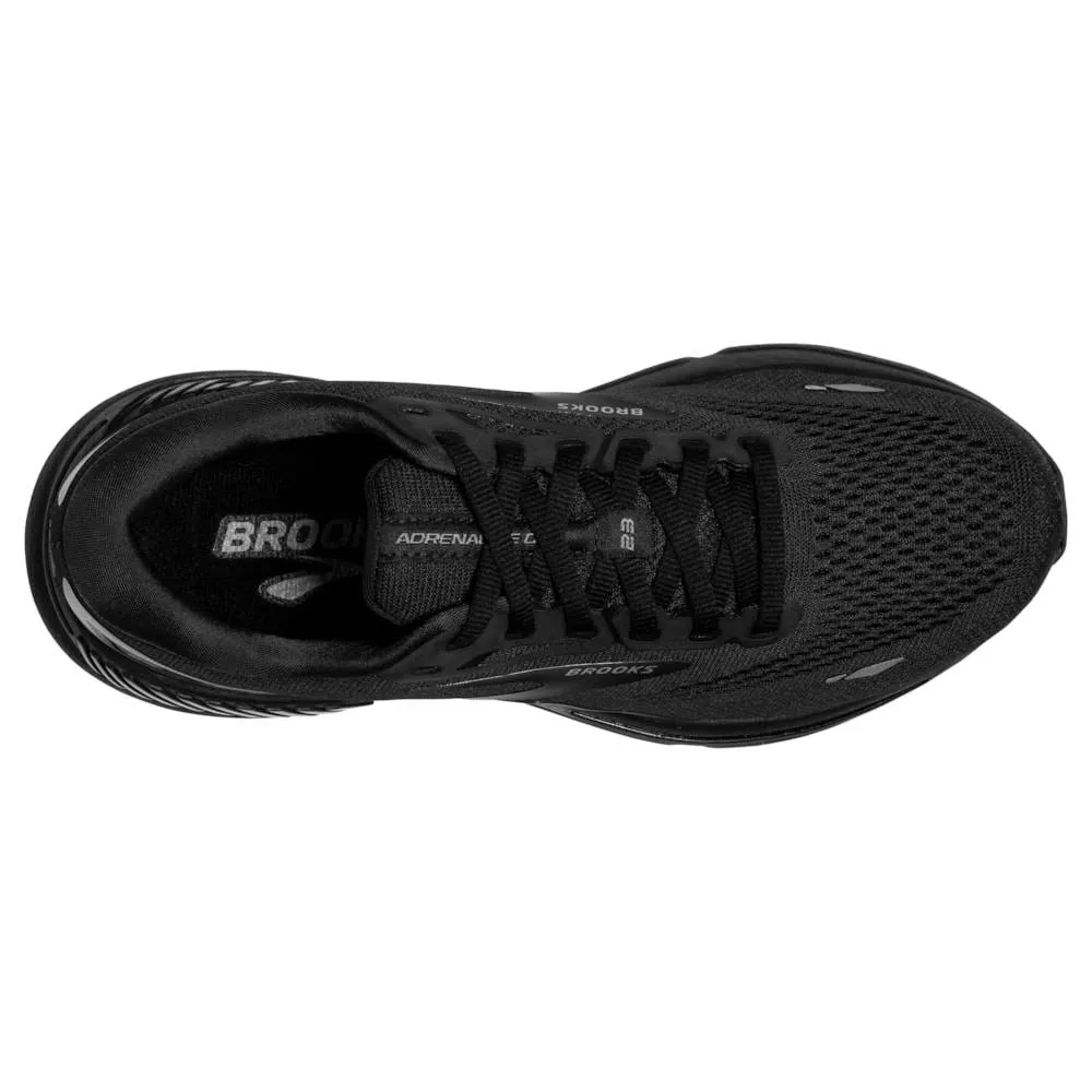 Brooks Adrenaline GTS 23 (Mens) - Black/Black/Ebony