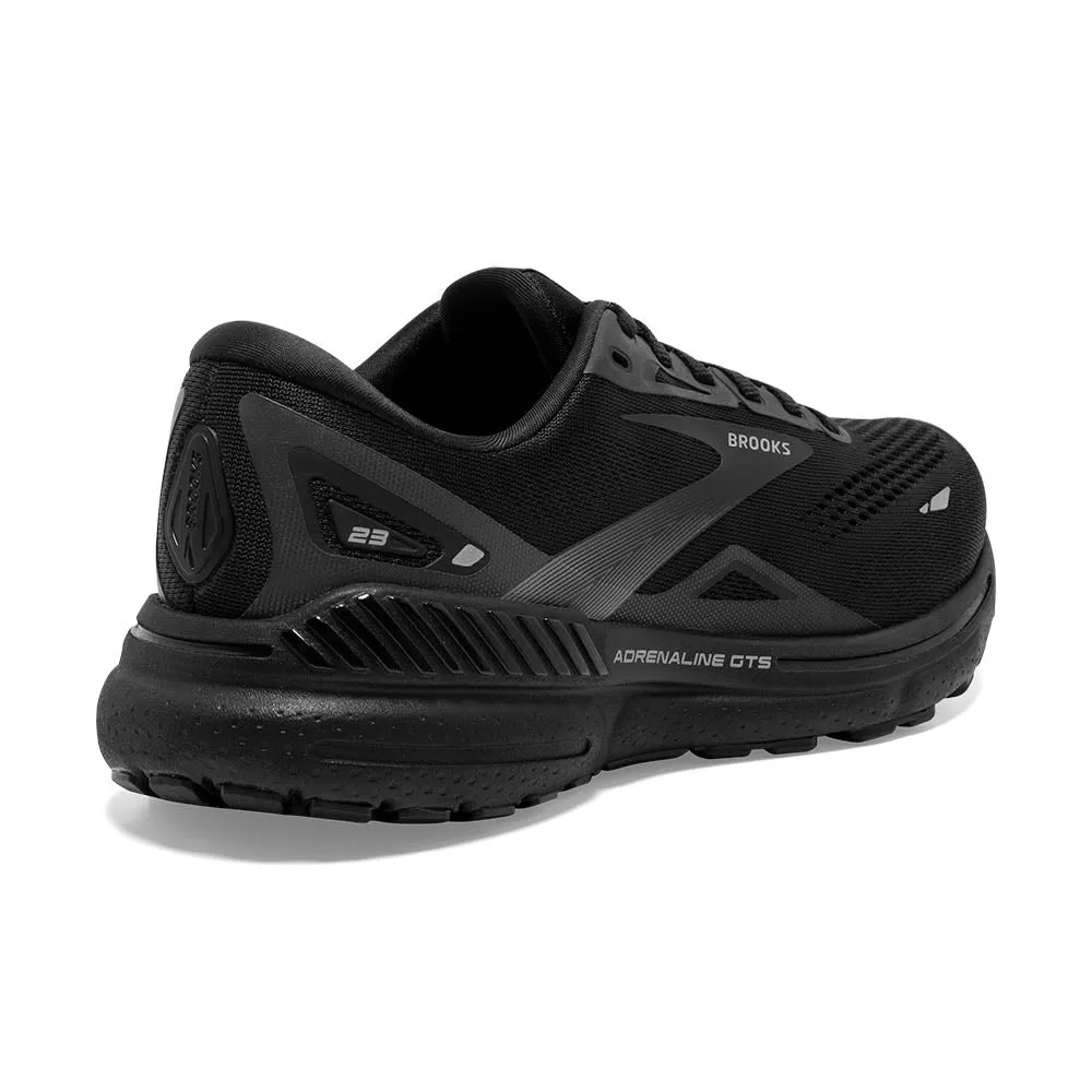 Brooks Adrenaline GTS 23 (Mens) - Black/Black/Ebony