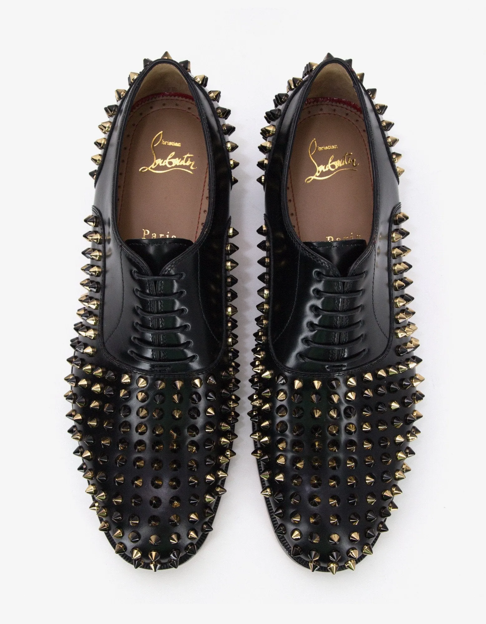 Bruno Spikes Flat Oxford Shoes