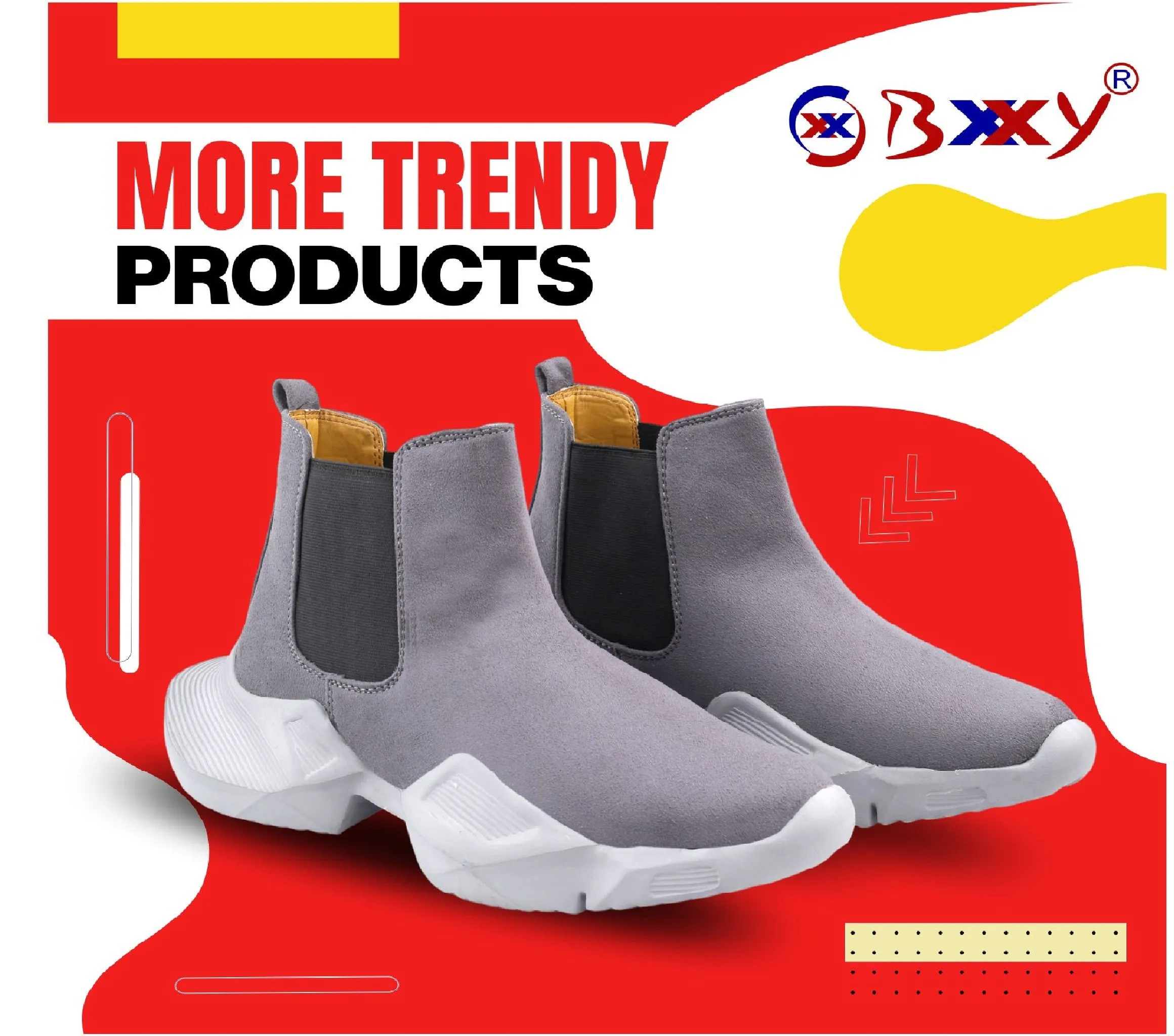 Bxxy's Men's Fashionable Chelsea Boots