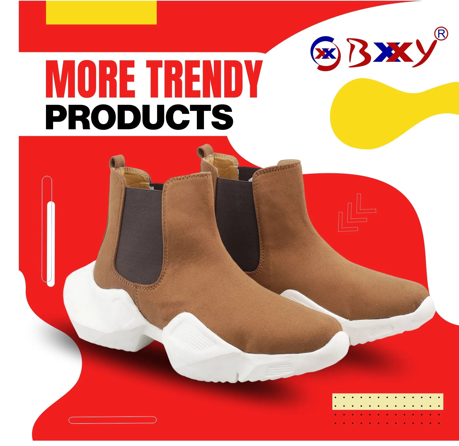 Bxxy's Men's Fashionable Chelsea Boots