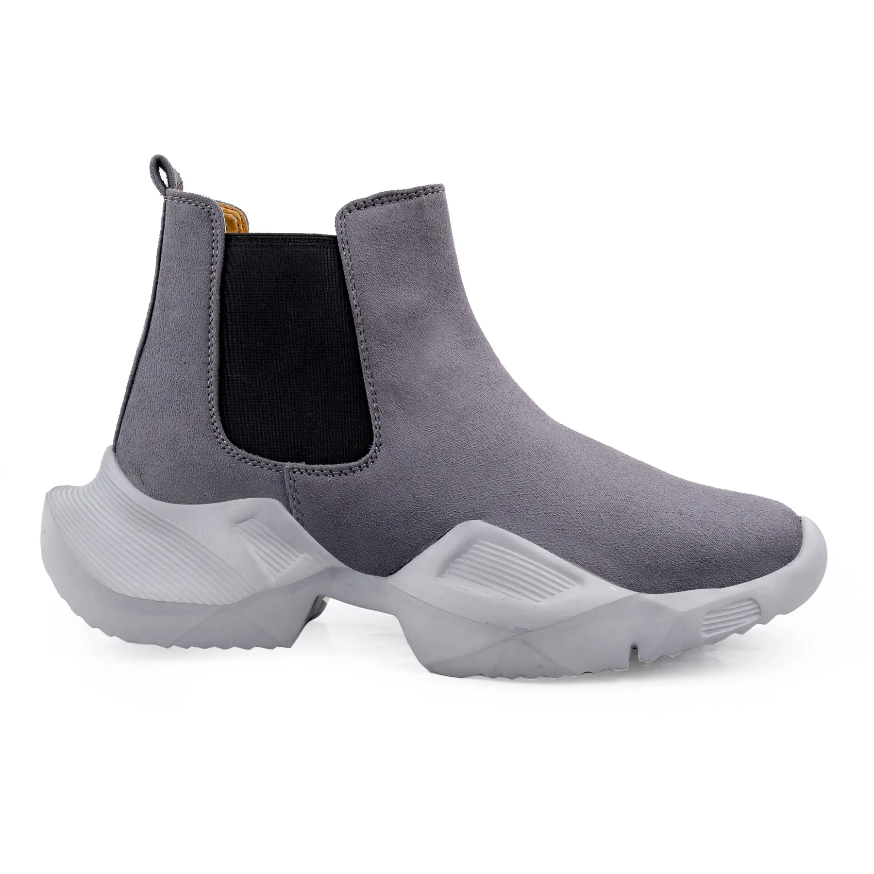 Bxxy's Suede Chelsea Slip-on Boots for Men