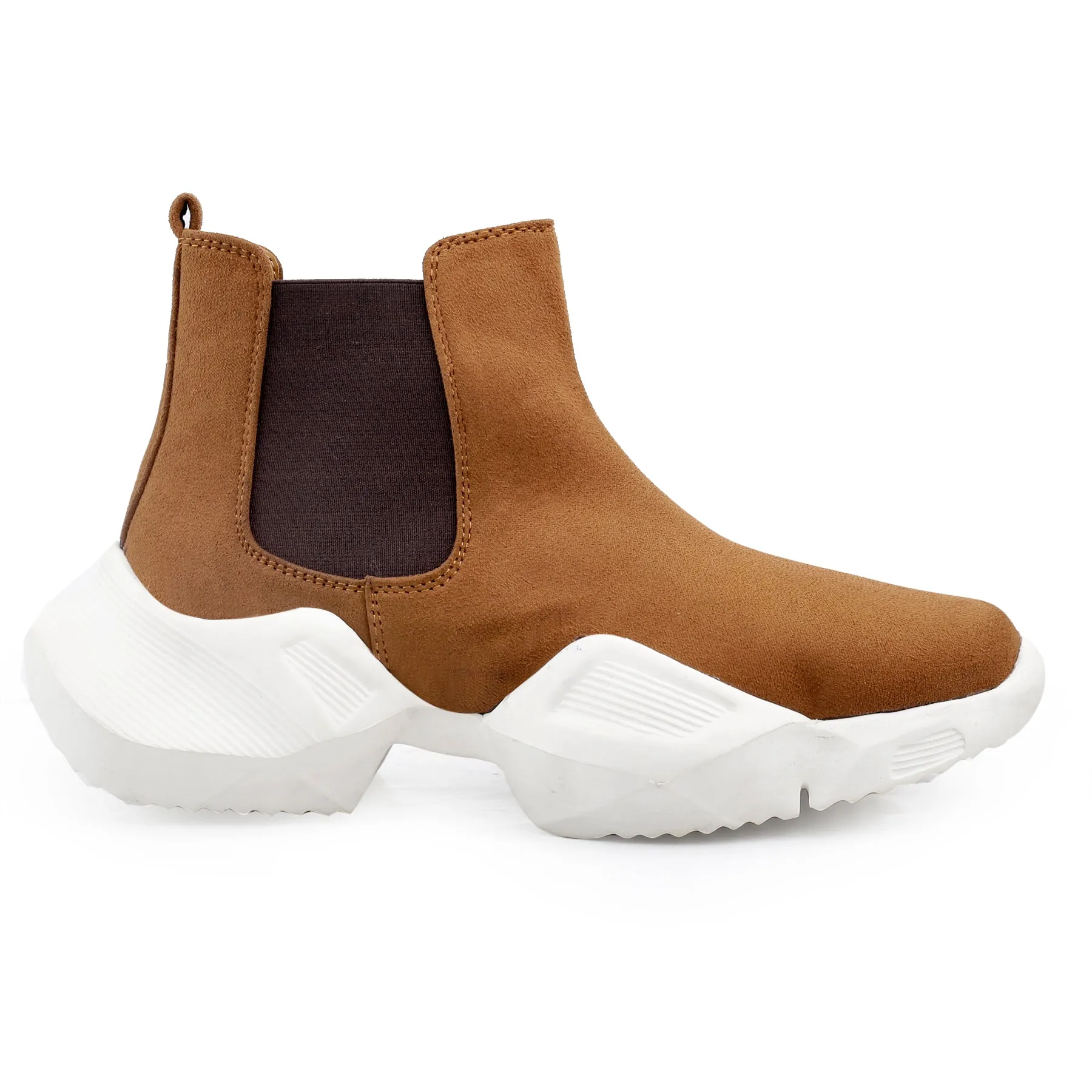 Bxxy's Suede Chelsea Slip-on Boots for Men