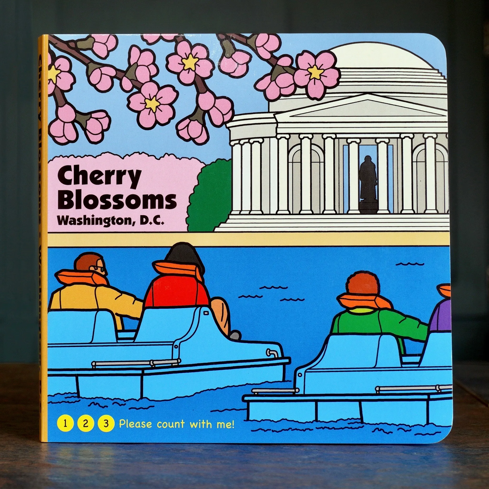 Cherry Blossoms Washington, D.C. Board Book