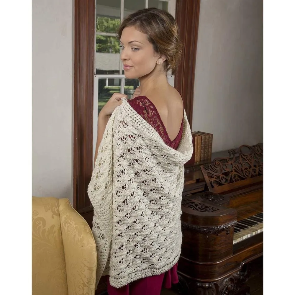 Downton Abbey Budding Romance Shawl Free Download