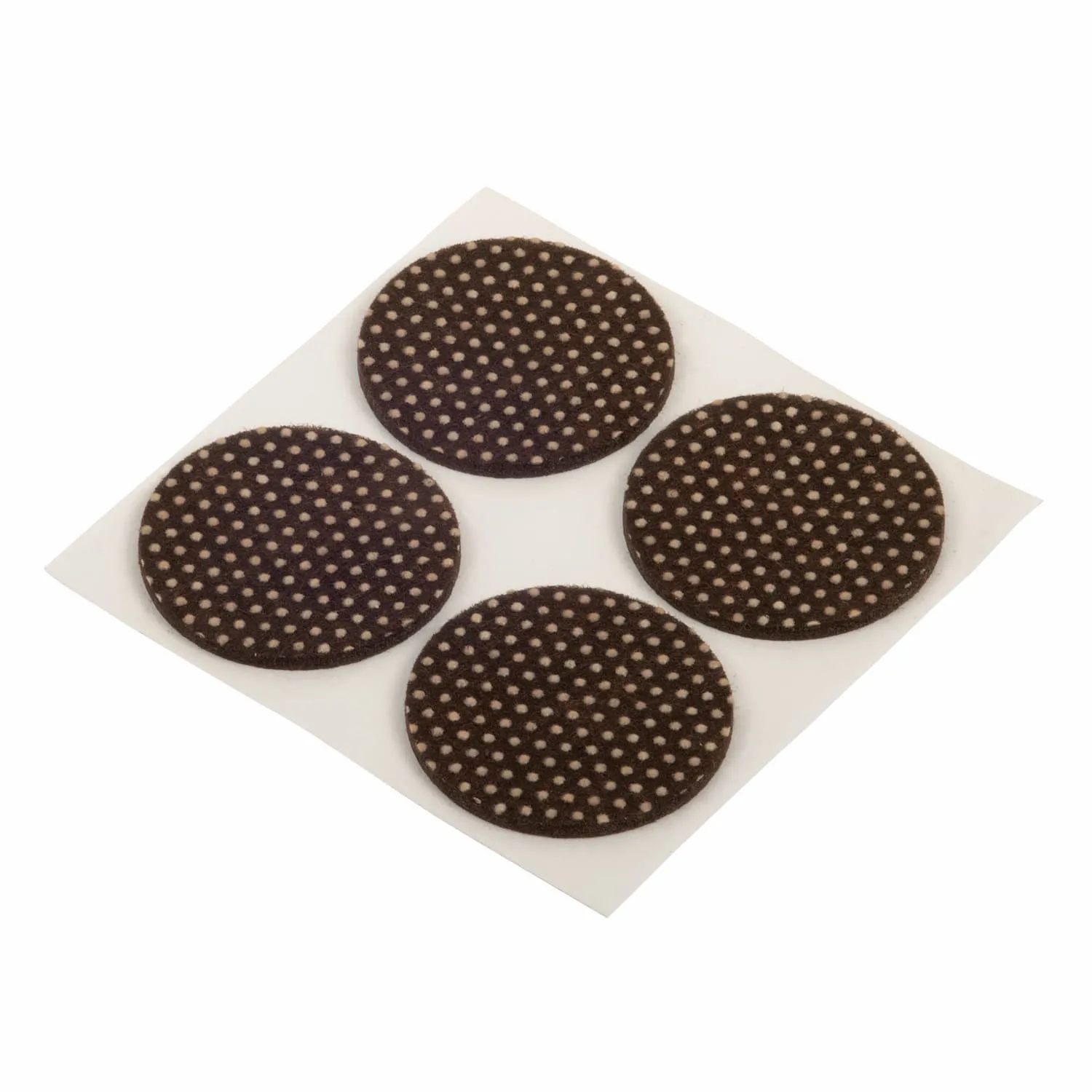 Fix-O-Moll Anti-skid Felt Pad Self Adh Brown 40 mm X 4 Pcs