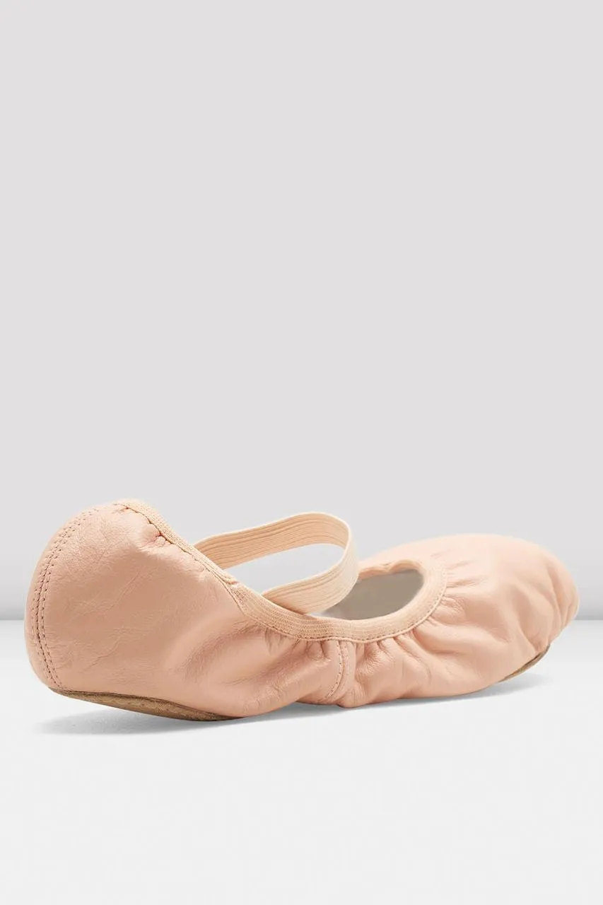 Girls Giselle Leather Ballet Shoes