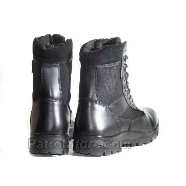 Grafters Sniper 8 Waterproof Police Boot Leather and Nylon - M482A