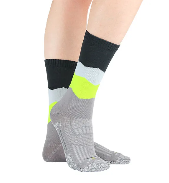 Grip Performance Compression Crew Socks - Solids - 3 Pack