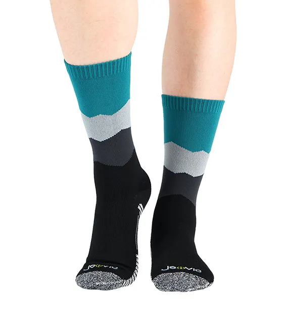 Grip Performance Compression Crew Socks - Solids - 3 Pack