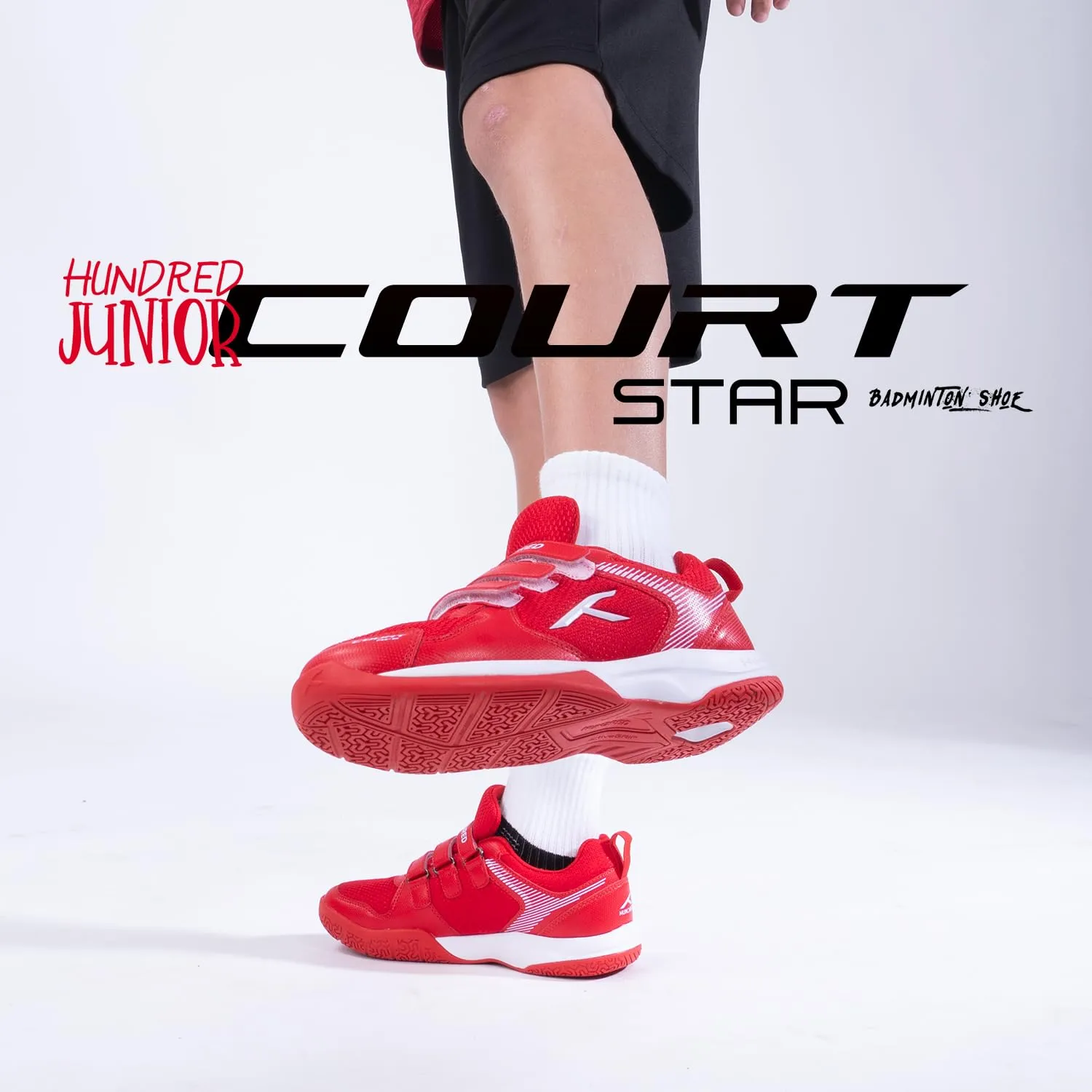 Hundred Court Star Junior Badminton Shoes