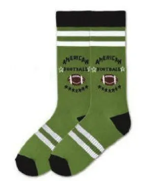 K Bell American Made Mens American Football Sock