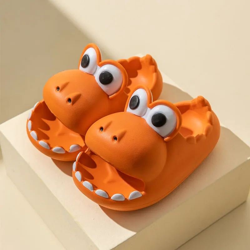 Kids Hippo Crocodile Bath Slippers