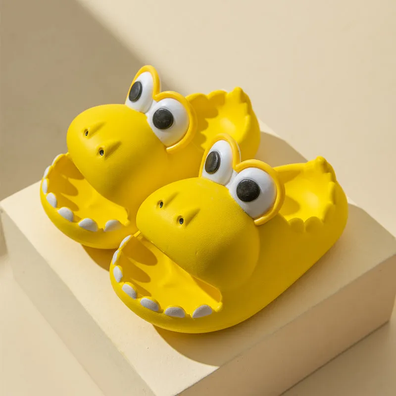 Kids Hippo Crocodile Bath Slippers