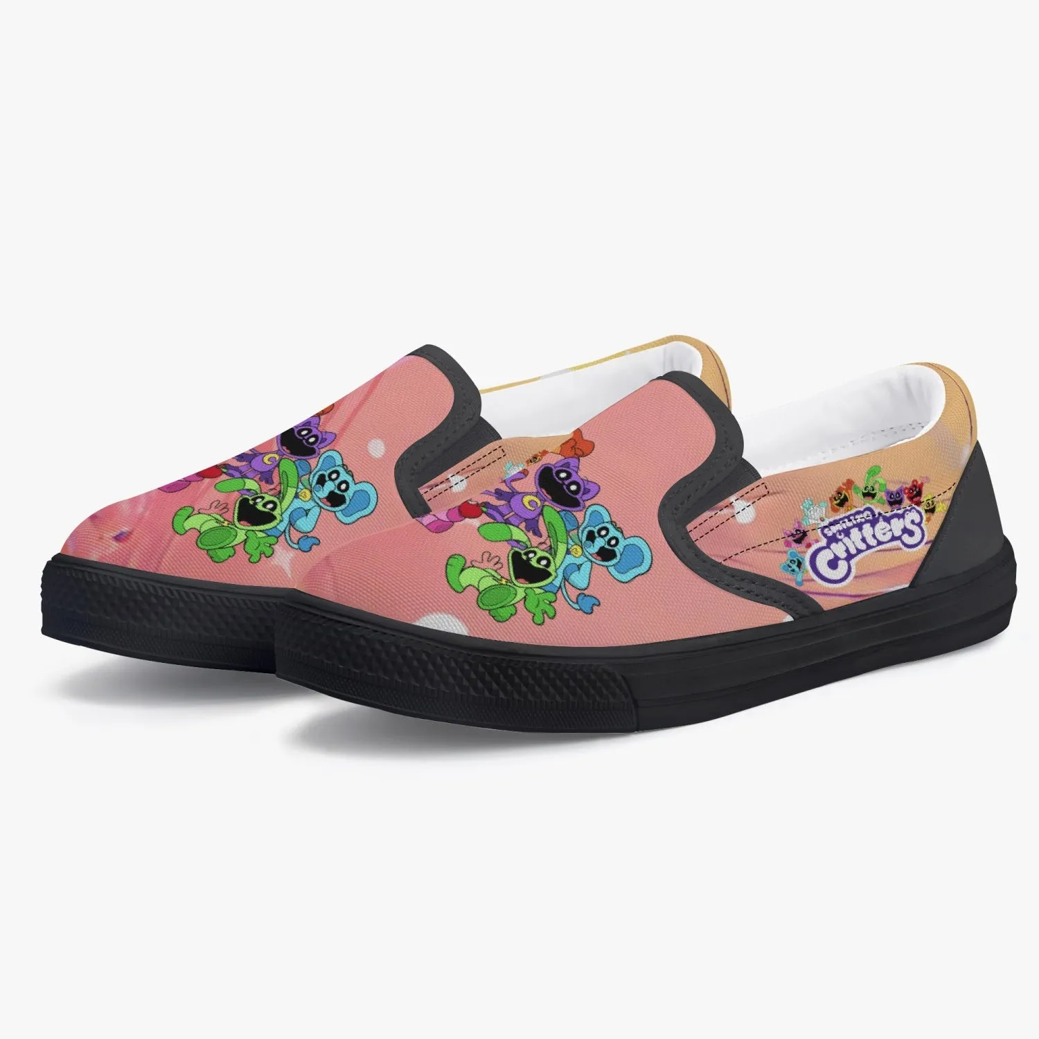 Kids' Smiling Critters Slip-On Shoes