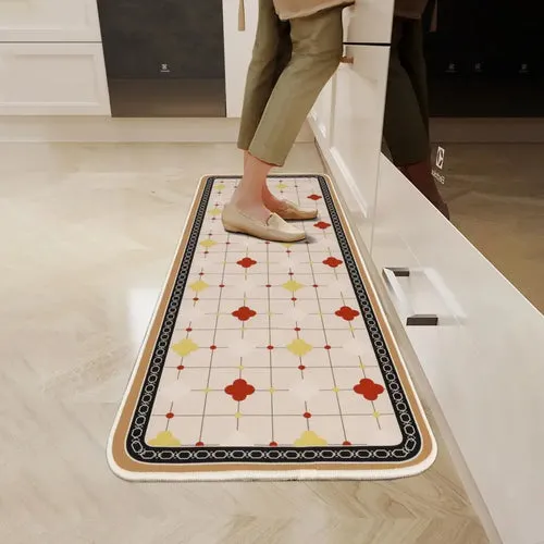 Kitchen Non-slip, Water-absorbing And Oil-proof Rug