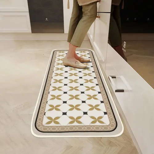 Kitchen Non-slip, Water-absorbing And Oil-proof Rug