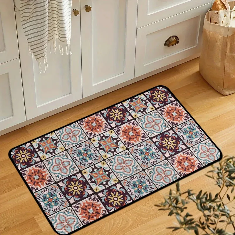 Kitchen Non-slip, Water-absorbing And Oil-proof Rug