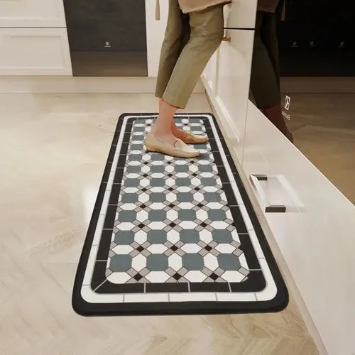 Kitchen Non-slip, Water-absorbing And Oil-proof Rug