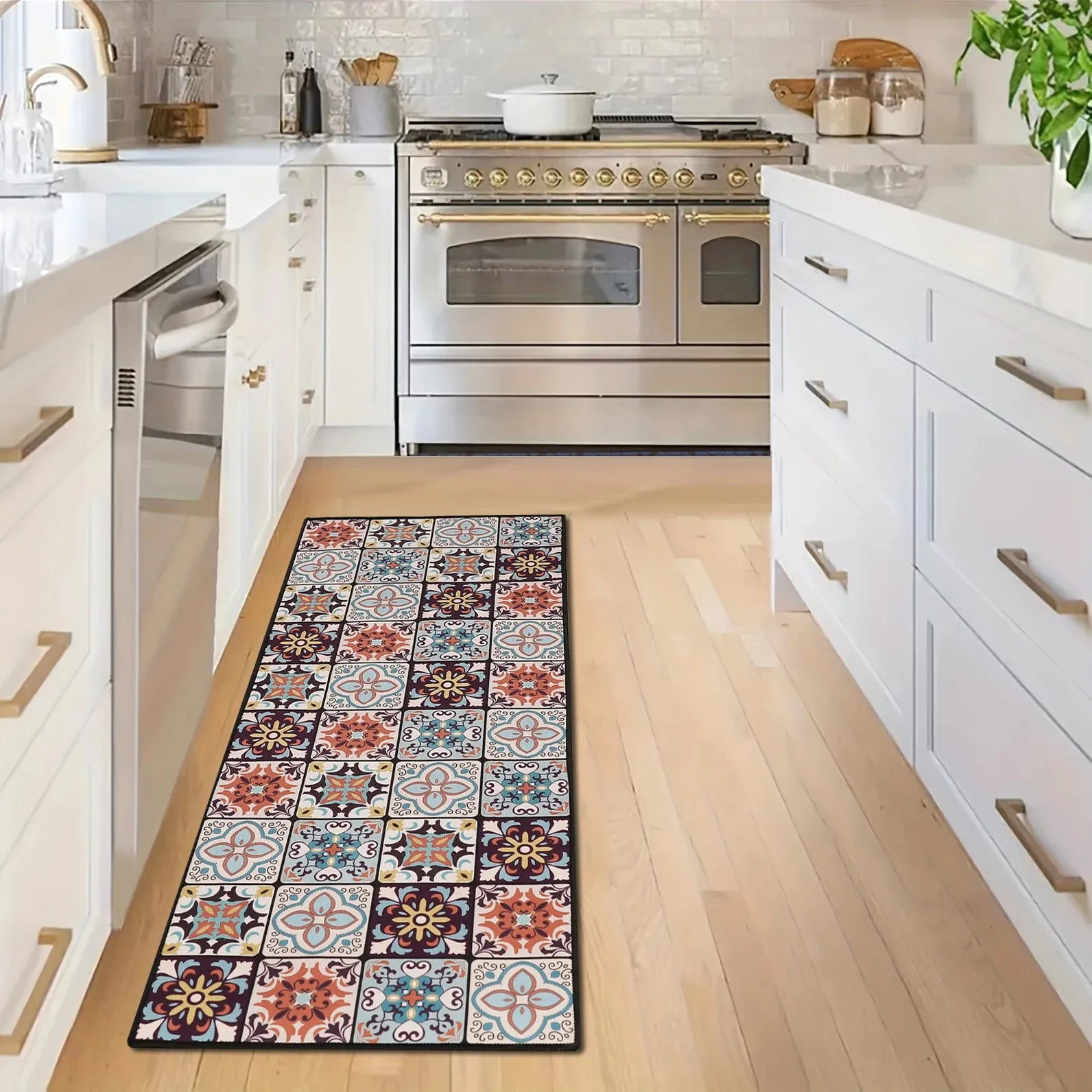 Kitchen Non-slip, Water-absorbing And Oil-proof Rug