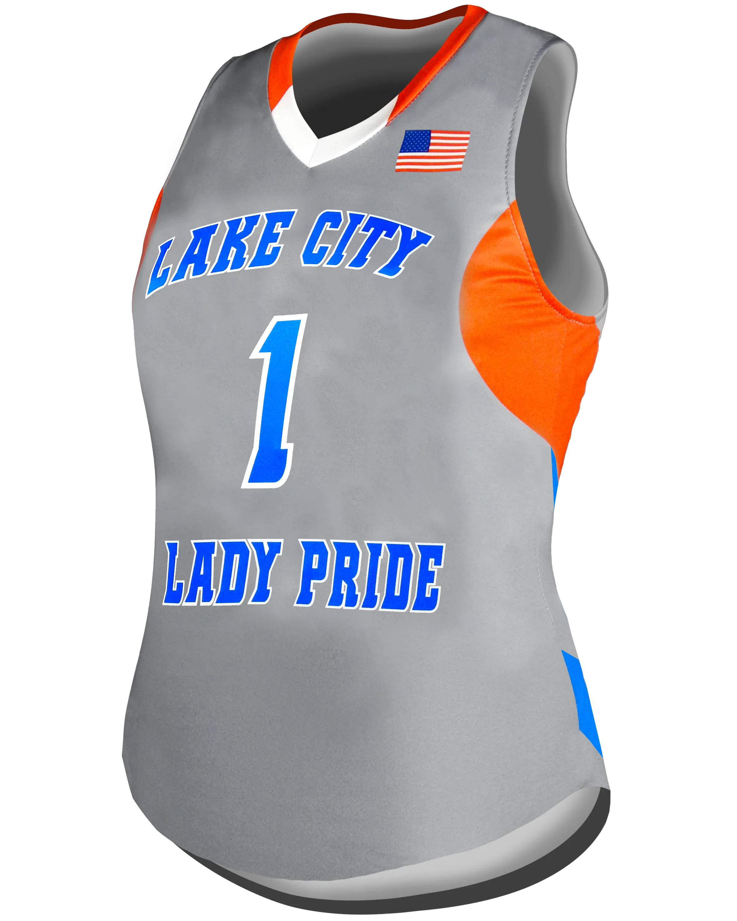 Ladies INDIVIDUAL Racerback Basketball Jersey