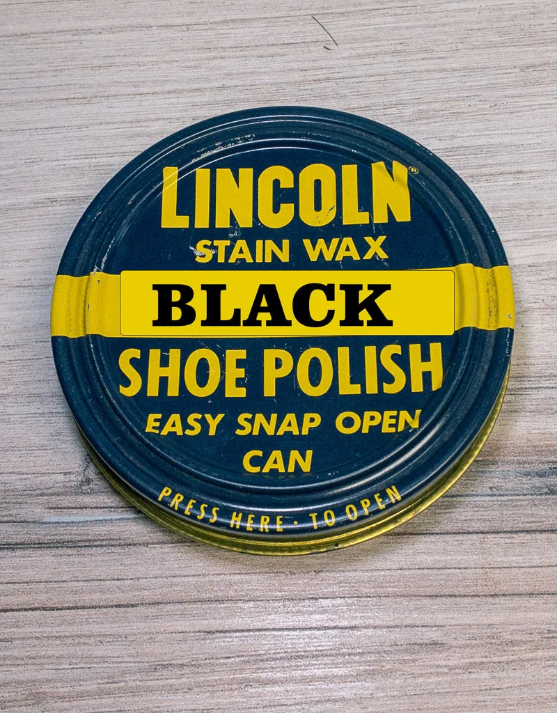 Lincoln Stain Wax Shoe Polish