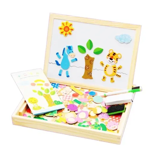 Magnetic Drawing & Puzzle Educational Board